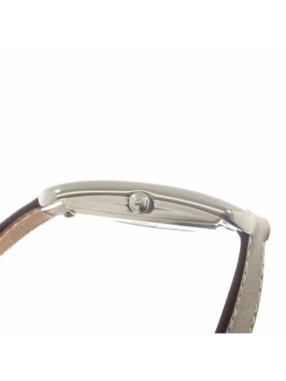 Hermes Cape Cod Cc2 710 Boys Watch Date Silver Quartz